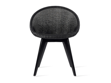 JOE - Lloyd loom chair with armrests by Vincent Sheppard - view 2